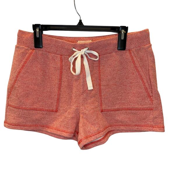 Lou & Grey Shorts M Womens Casual Drawstring Pockets Boucle Lounge - Picture 1 of 6
